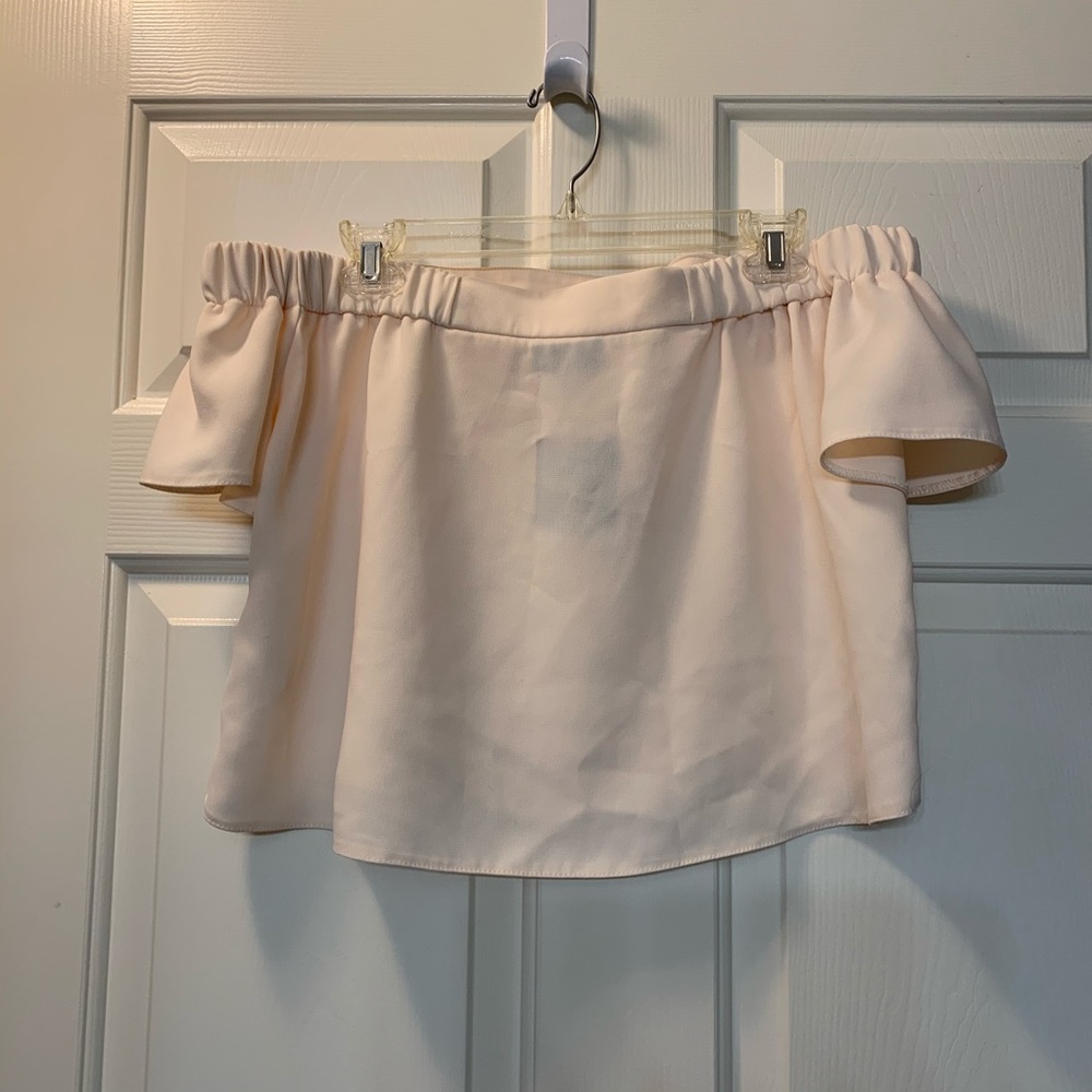 Shirt Off Shoulder TopShop size 6